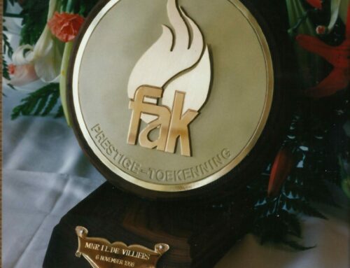 FAK Prestige-toekenning vir uitnemende kultuurprestasie